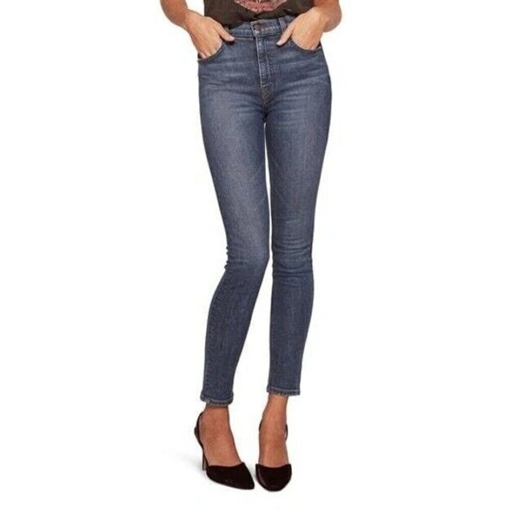 Reformation High Skinny Jeans Women's 26 Rhine Medium Wash Stretch Eco‎ Modern